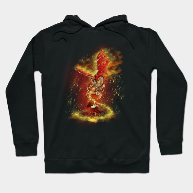 Flame Ravager Hoodie by Ionfox